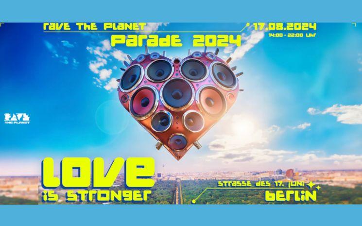 Affiche évènement Rave the planet 2024