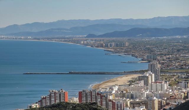 Embouchure du fleuve Júcar dans la Communauté valencienne