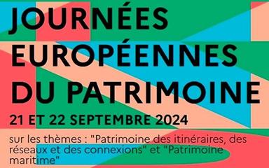 Affiche journées européennes du patrimoine