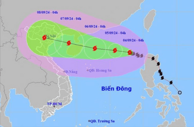 tempête vietnam