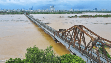 crue inondation hanoi