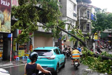 Hanoi yagi bilan dégat mort tempete