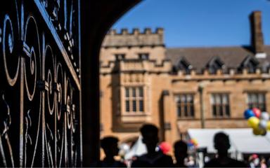 Etudiants d'une université australienne