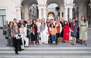 Assemblée générale des femmes de mujeres avenir à la Casa de Velázquez à Madrid