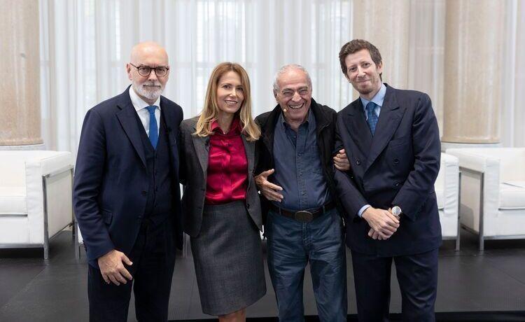 Angelo Crespi, Cristina Mazzantini, Mario Ceroli, Ernesto Fürstenberg Fassio