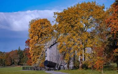 Autumn skies at Birr Castle over the Telescope