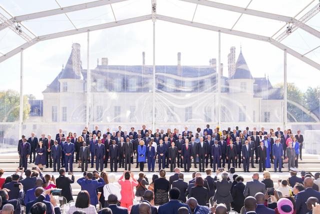 Photo de famille au Sommet de la Francophonie