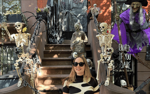 Vanessa à Clinton Hill & Fort Greene à Brooklyn pour Halloween