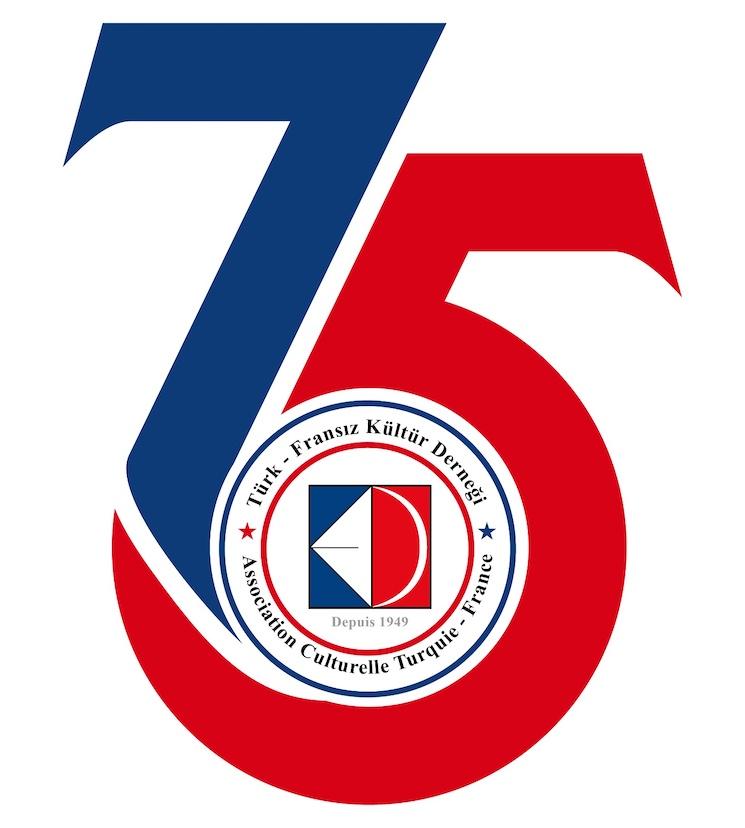 Logo 75 ans association France-Turquie