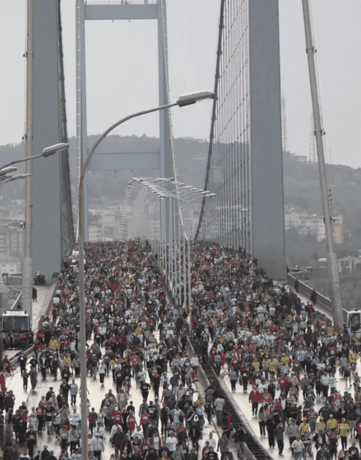 Photo du marathon d'Istanbul