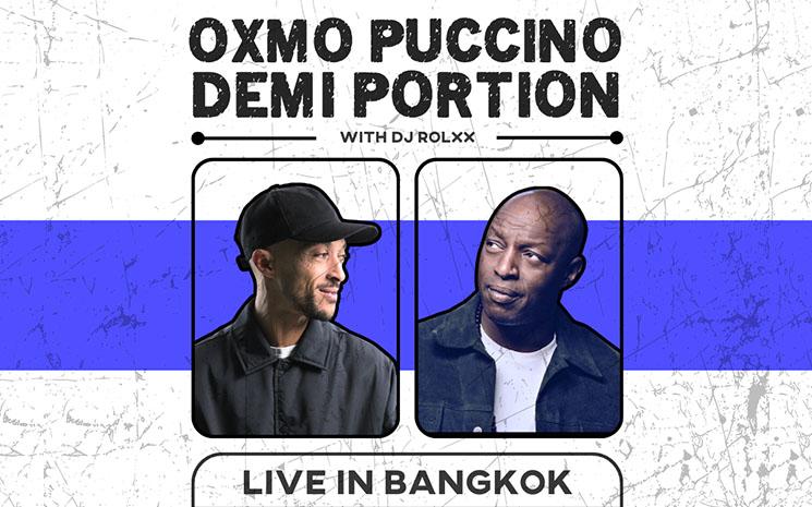 Oxmo et Demi Portion en concert à Bangkok