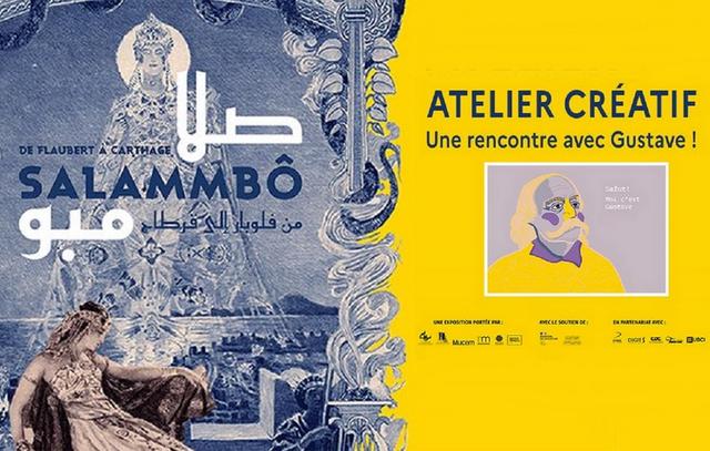 atelier créatif rencontre avec gustave flaubert en Tunisie