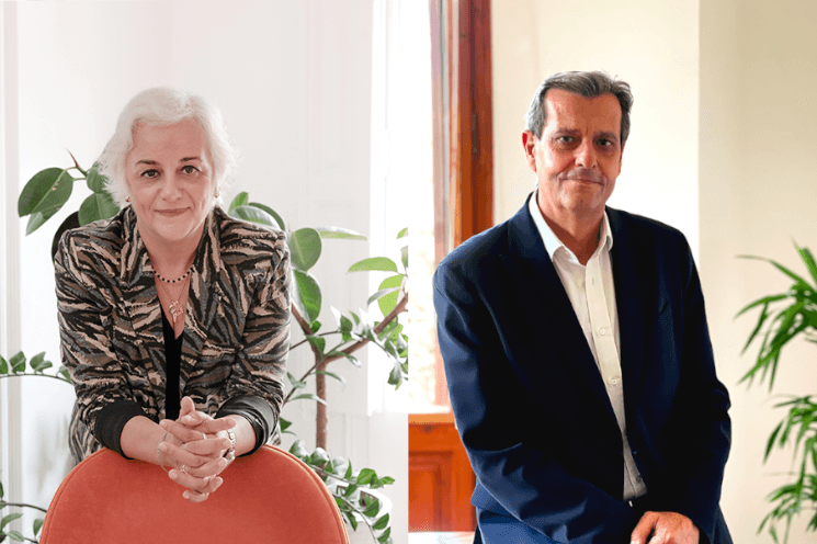 Ana de Isabel (M&B Abogados) et Jean-Claude Faixo (Laplace)