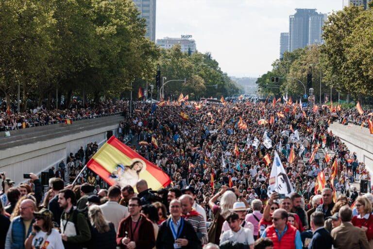 manifestation a madrid