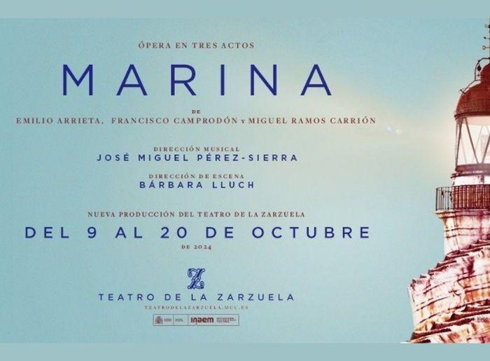 l affiche de marina a madrid