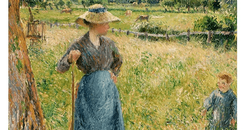 un tableau de pissaro