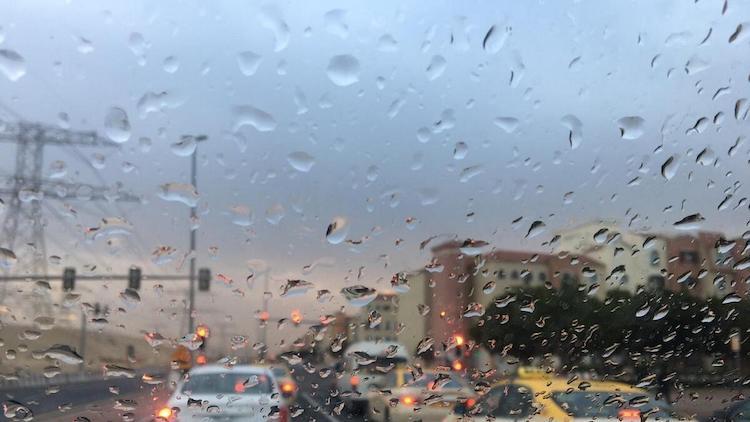 pluie dubai