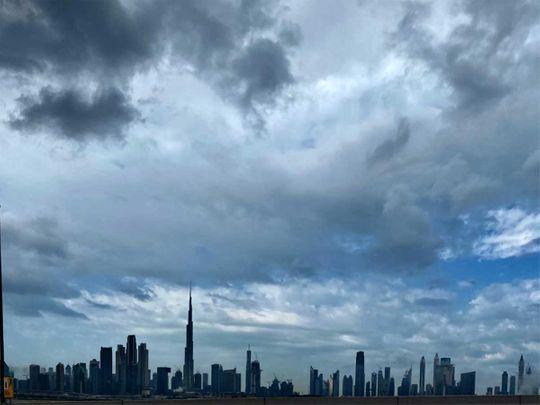 pluie dubai