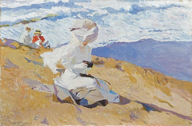 un tableau de joaquin sorolla