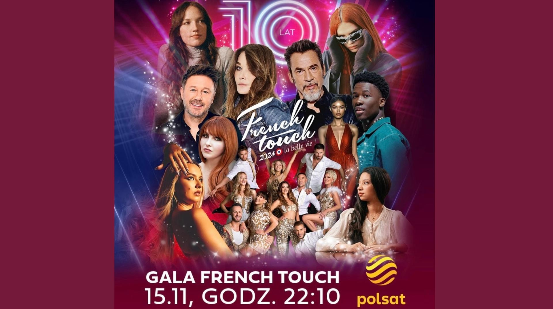 Affiche Gala French Touch Polsat