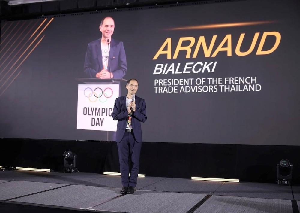 Arnaud Bialecki, président du comité CCE en Thaïlande