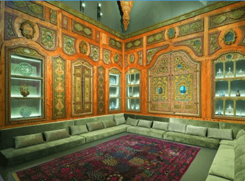 La Chambre de Damas exposée au Musée des Arts Islamiques 