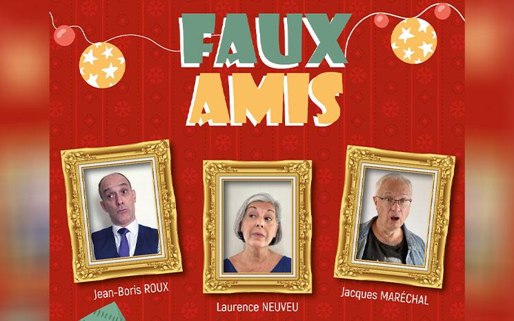 Affiche theatre Faux amis bangkok