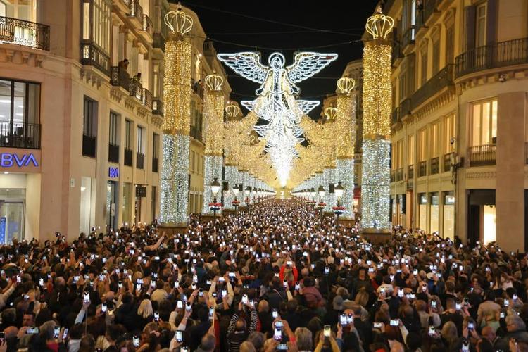 Lumières de Noel Malaga