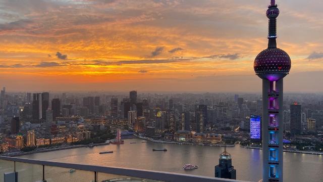 Photo d'un point de vue de Shanghai