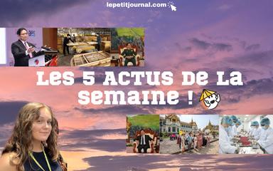 Récap des 5 actus de la semaine