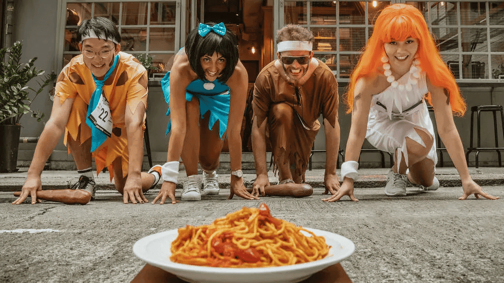 Des coureurs de la PICI Pasta Run 2024 @ PICI Pasta Run