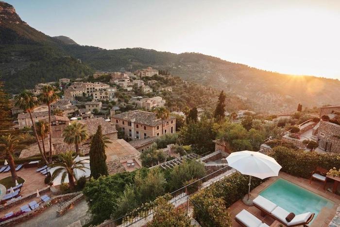 hotel La residencia avec piscine dans les montagnes de Majorque en Espagne