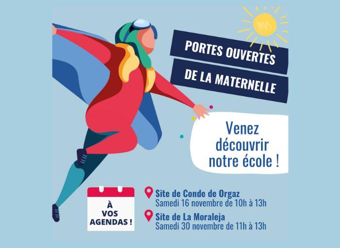 affiche journee portes overtes lycee francais de madrid