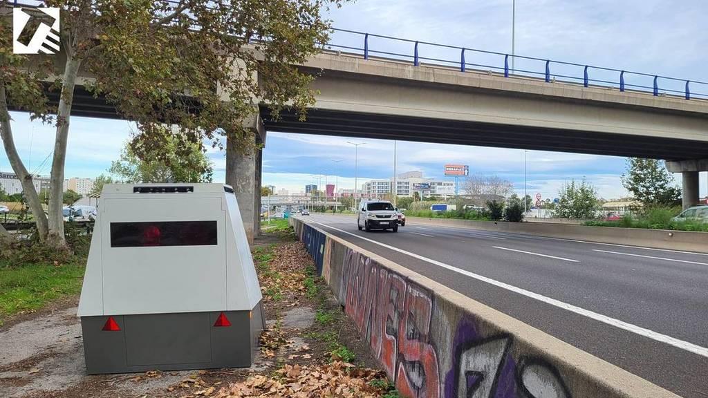 un radar mobile en catalogne