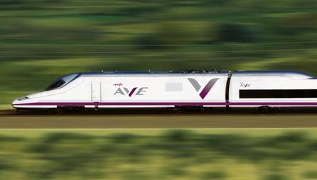 un train à grande vitesse renfe