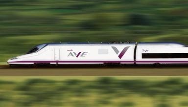 un train à grande vitesse renfe