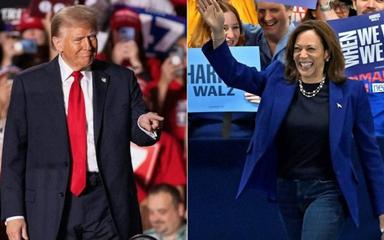 trump harris election americaine