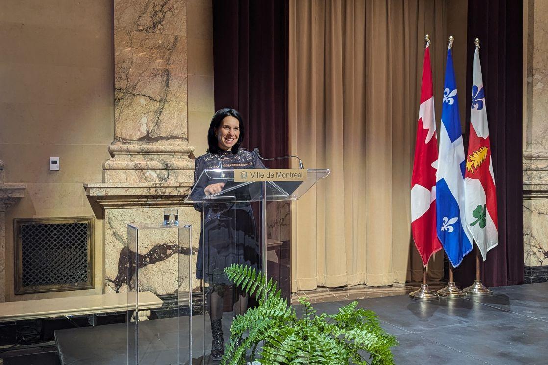 Valérie Plante mairesse de Montréal