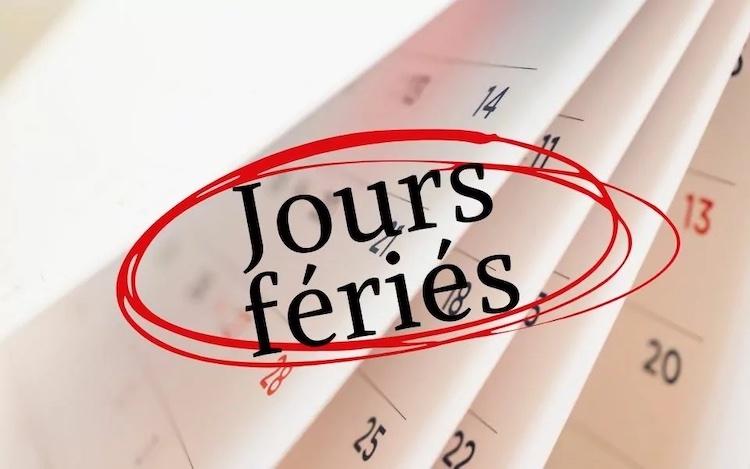 Jours feries 2025