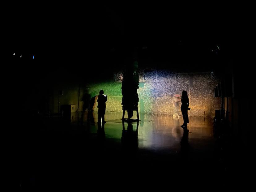 Samas - installation visuelle et sonore