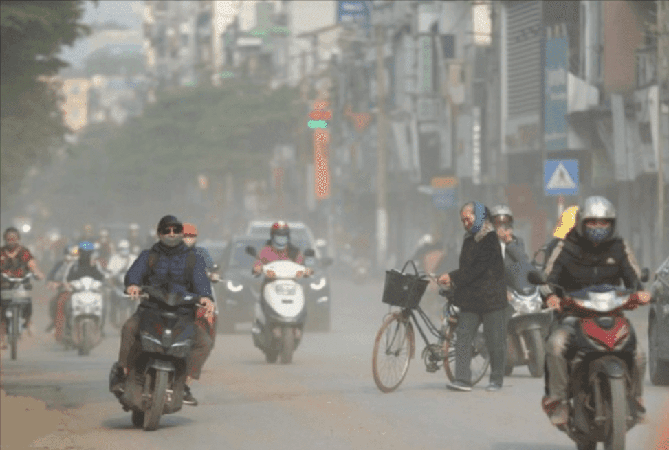 pollution hanoi zones vertes 