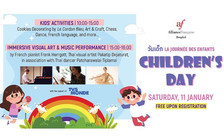 Journee des enfants a l'Alliance francaise de Bangkok