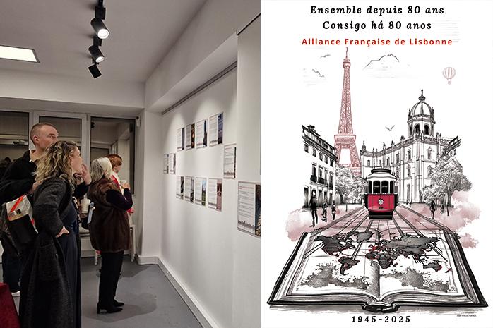 Exposition à l´Alliance Française de Lisbonne