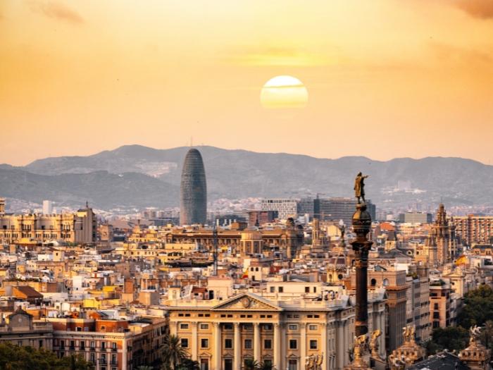 vue de barcelone