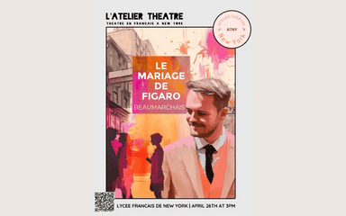 L'Atelier Théâtre NY (ATNY) présente: "Le Mariage de Figaro" de Beaumarchais