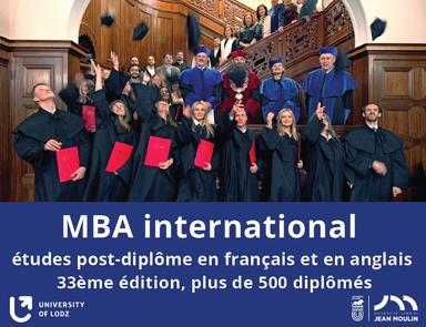 Mini Couverture MBA Lodz français polonais