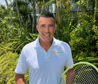 Anthony, fondateur de pure sport à Singapour 