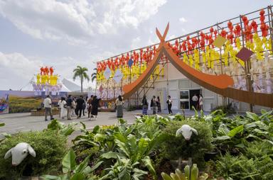 Devanture salon du tourisme Thaïlande 