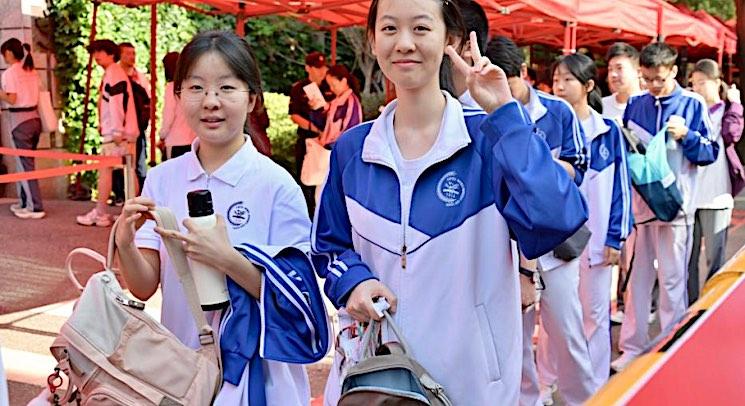 etudiants chine