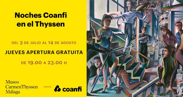 Le musée Carmen Thyssen de Málaga va offrir tous les jeudis d'été de 19 h à 23 h des entrées gratuites. 
